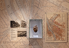 Paraffiniertes Herz in der Ausstellung Ansichtssache (Foto: Johannes Hauser)