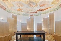 Seziertisch in der Alten Anatomie (Foto: Ulrich Rössle)