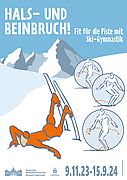Plakat "Hals- und Beinbruch!"