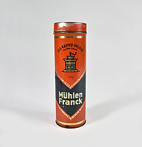 Dose "Kaffee-Würze Zichorie" von Franck, 1. Drittel 20. Jahrhundert, Blech (Foto: Daniela Hahn)