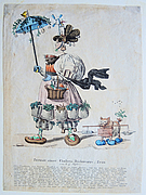 Cholera-Präserativ-Frau